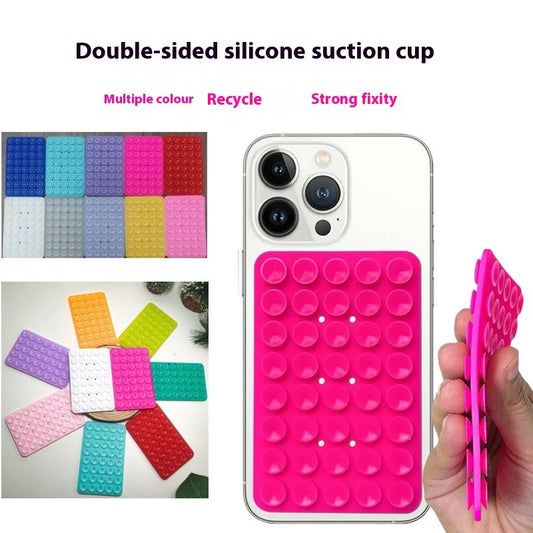 Artisan Silicone Suction Case – Dual-Sided Detachable Mount with Enhanced Grip, Designed for Modern iPhone Aesthetics