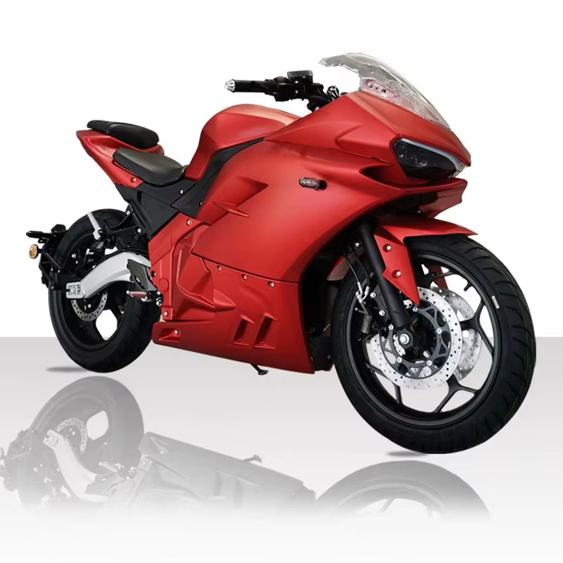 4000W Central-Chain Electric Motorcycle | 72V 120Ah Lithium Battery | High-Speed E-Motorbike with Fast Charging & Long Range